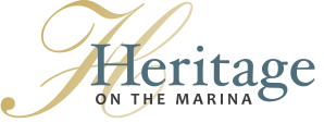 Heritage on the Marina logo