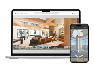 LCP Media virtual tours on a phone and laptop