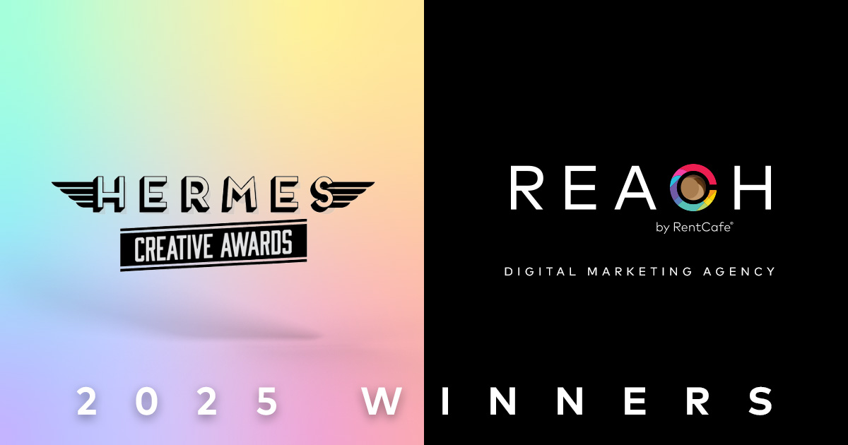 REACH by RentCafe Wins Gold in 2025 Hermes Creative Awards