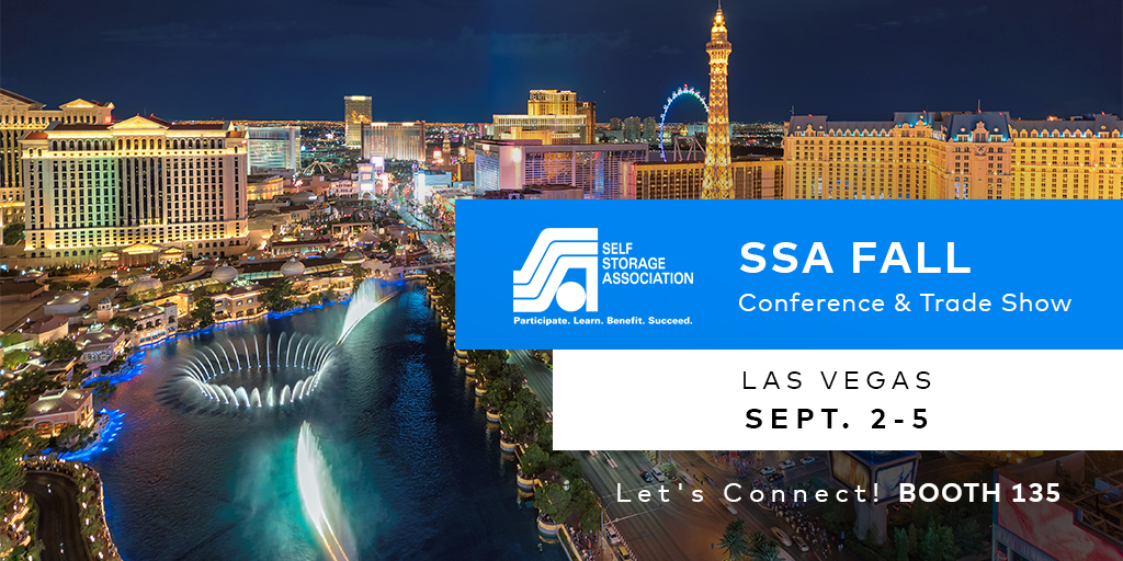 SSA Fall in Las Vegas, Sept. 2-4. Visit Yardi in booth 135.