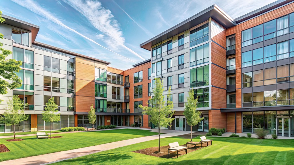 student housing building