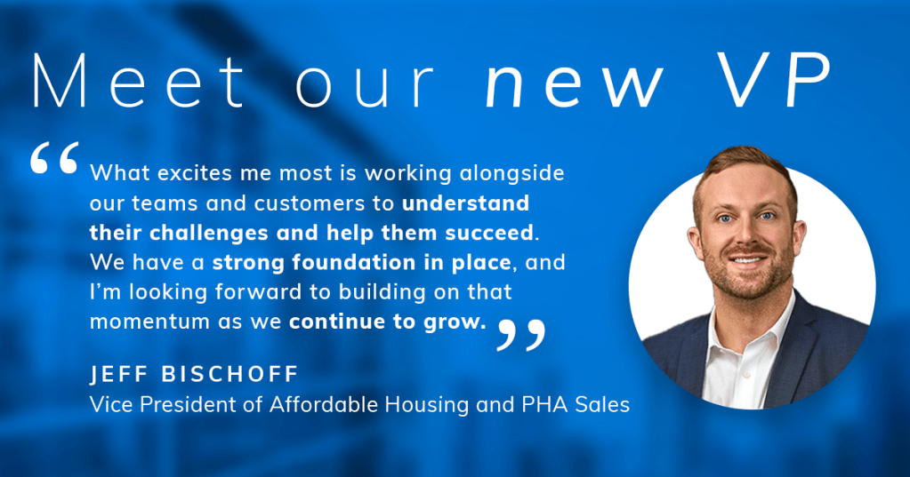 Jeff Bischoff, Vice President of Yardi Affordable Housing and PHA Sales