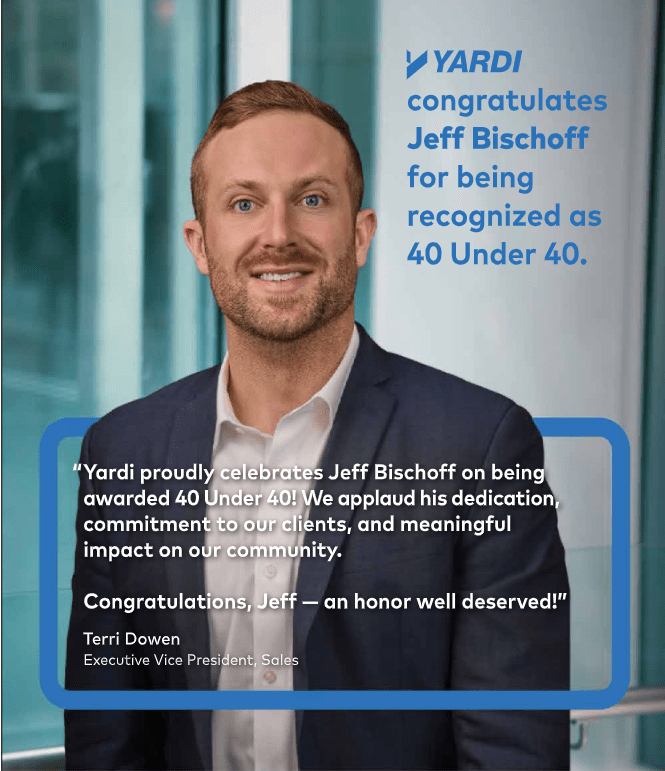 Jeff Bischoff Yardi 40 Under 40