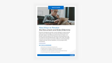 CM Document & Data Dilemma White Paper