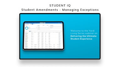 Student IQ: Student Amendments – Managing Exceptions