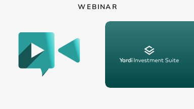 Yardi Investment Suite On-Demand Demo